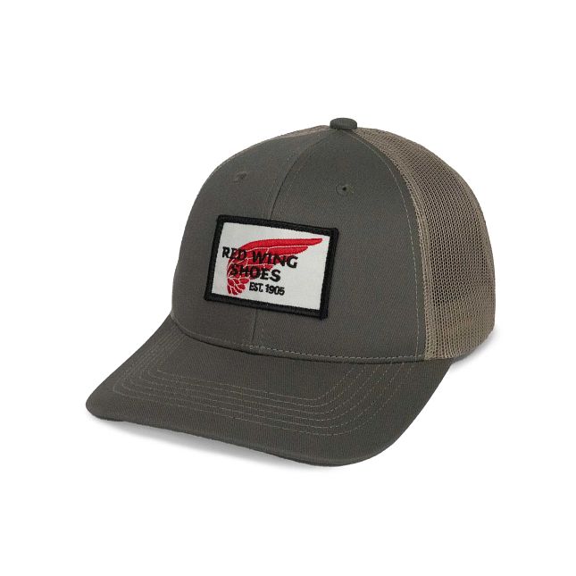 RED WING トラッカー キャップ RED WING PRO TRUCKER CAP IN OLIVE/KHAKI – Patton's