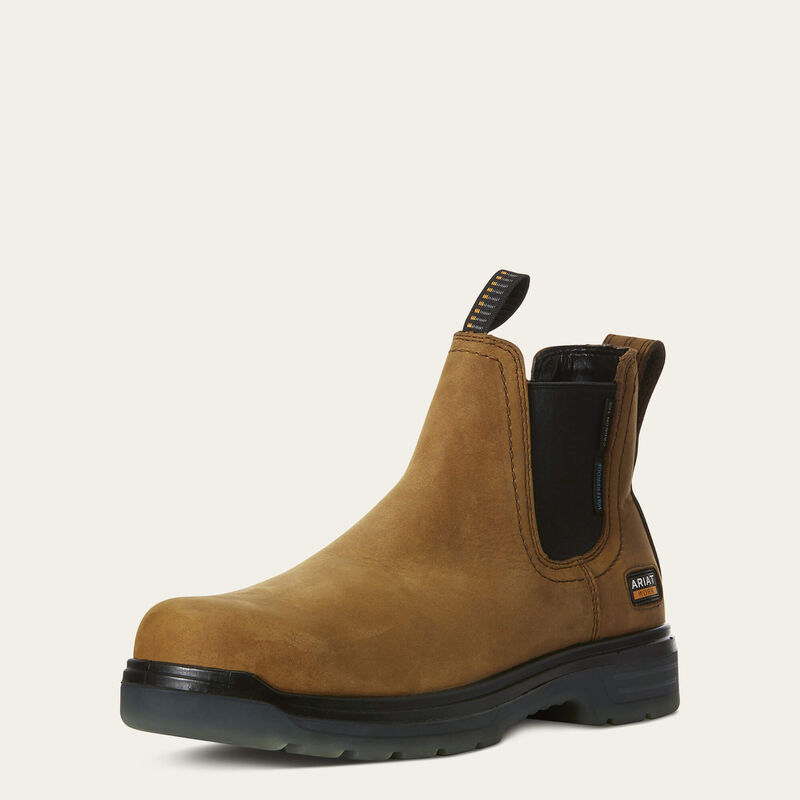 ARIAT TURBO CHELSEA WATERPROOF CARBON TOE WORK BOOT – Patton display picture 3