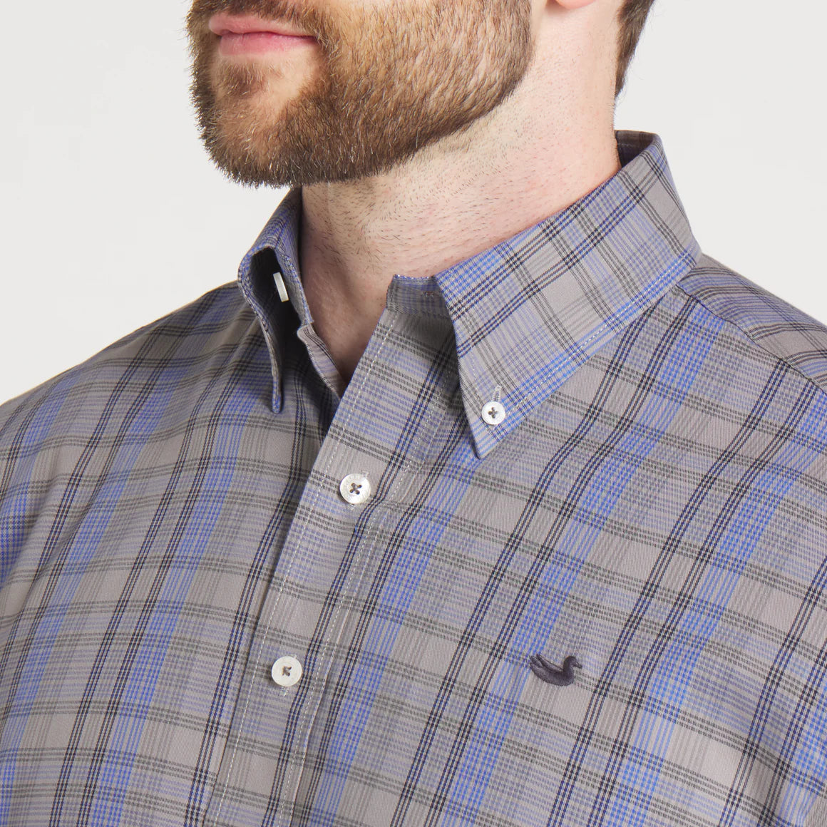 southern marsh dress shirts SOUTHERN MARSH BENTON GRID DRESS SHIRT PRP / XXL