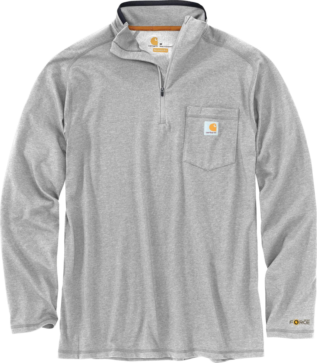 CARHARTT FORCE® RELAXED FIT LONG-SLEEVE QUARTER-ZIP MOCK NECK