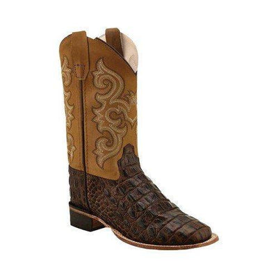 OLD WEST YOUTH CHOC CAIMAN PRINT BOOT - Patton's