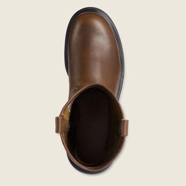 RED WING PECOS SUPERSOLE® STEEL TOE WORK BOOT – Patton display picture 3