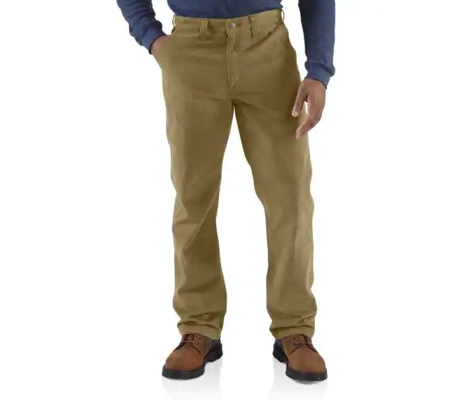 Carhartt rugged work khaki pant hotsell